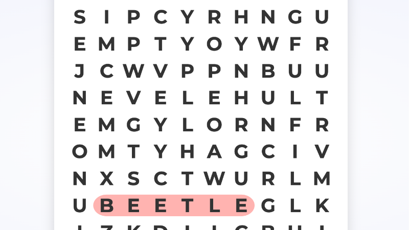 word search 