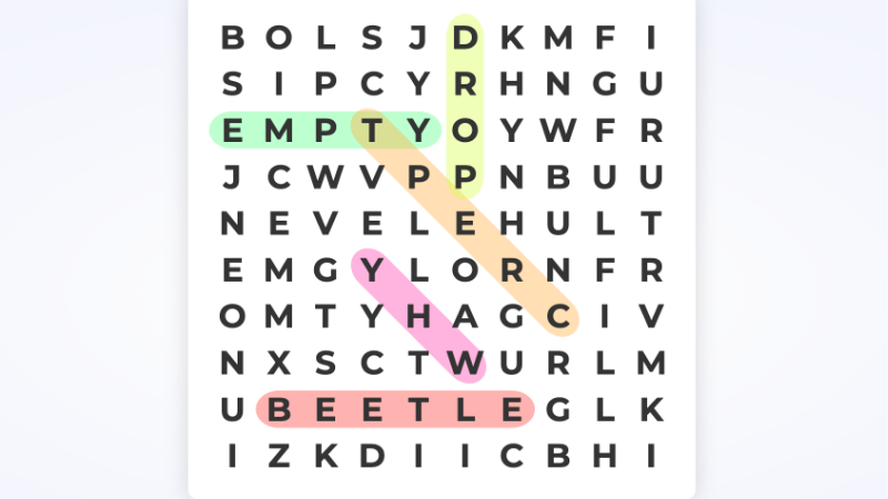 word search 