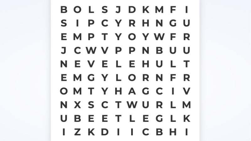 word search